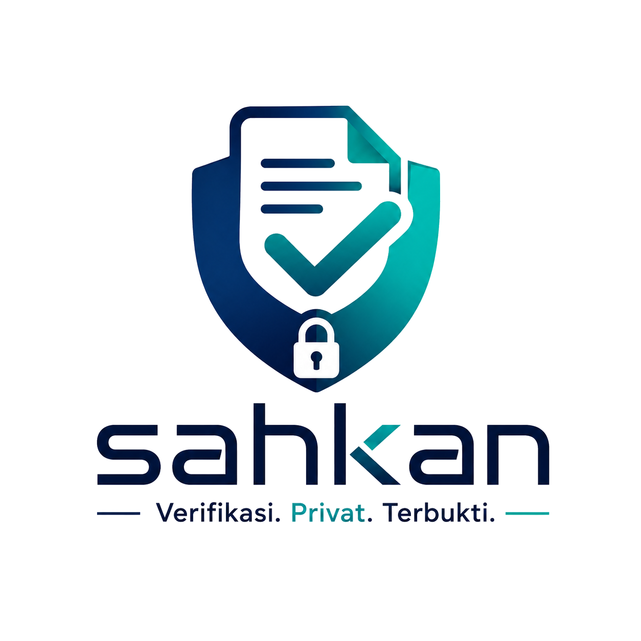Sahkan — Verifikasi. Privat. Terbukti.